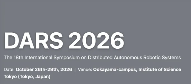 DARS 2026：群集系统席卷东京