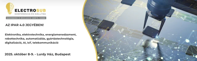 Electrosub 2025 - Ipar 4.0 Kiállítás és Konferencia