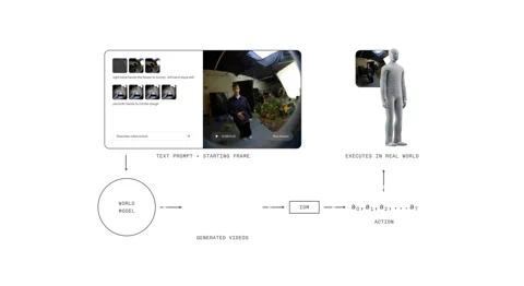 A screenshot of the webpage for pi*0.6, an example of a Vision-Language-Action model that learns from experience.