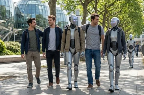 一张展示AI生成谎言构成要素的图表,包括虚荣和拟人化等维度。