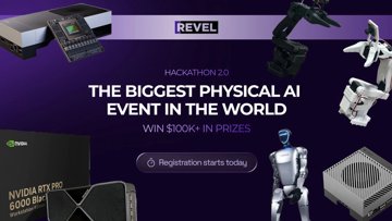 NVIDIA 与 REVEL 携手推出 AI 机器人黑客马拉松