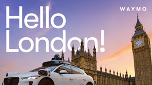 Waymo Robotaxi 驶入伦敦