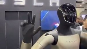 特斯拉最新Optimus机械手，目标是星辰大海
