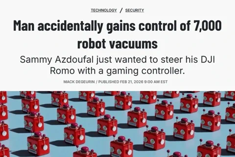 DJI漏洞惊魂：一名研究员意外接管全球7000台机器人