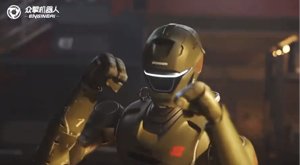 EngineAI T800 机器人练习飞踢