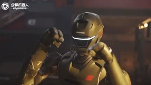 EngineAI T800 机器人练习飞踢