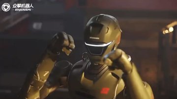 EngineAI T800 机器人练习飞踢