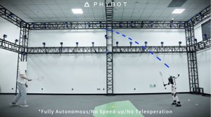 PHYBOT C1 机器人用羽毛球代替家务