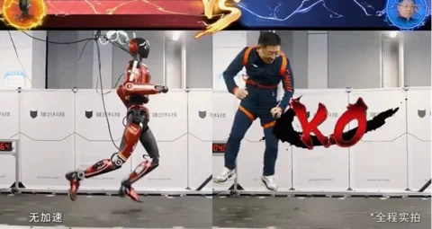 MirrorMe 人形机器人跑出 10 m/s，刷新世界纪录
