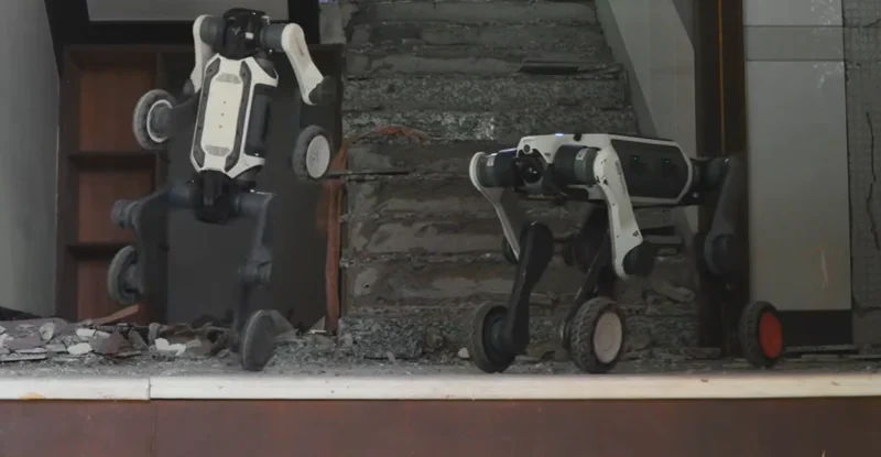 Deep Robotics' Lynx S10 is a Tiny Terror on Four Wheels