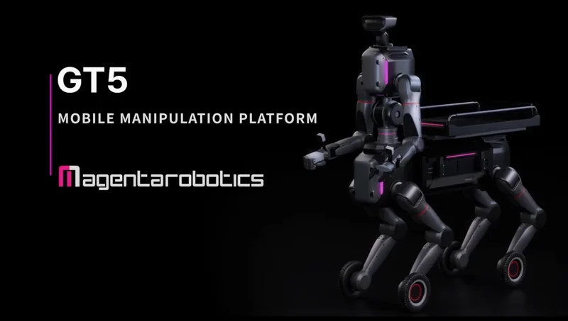 Magenta Robotics GT5：四腿双轮双臂机器人管家
