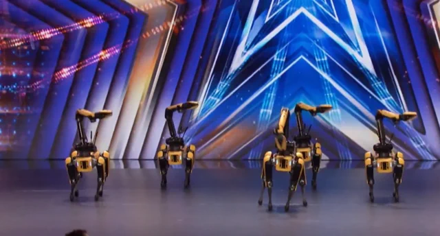 A Boston Dynamics robotjai lopják a show-t az America's Got Talenten
