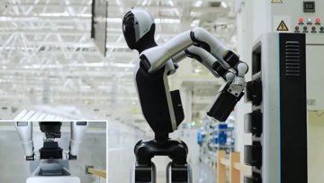 优必选的Walker 2机器人可自主更换电池