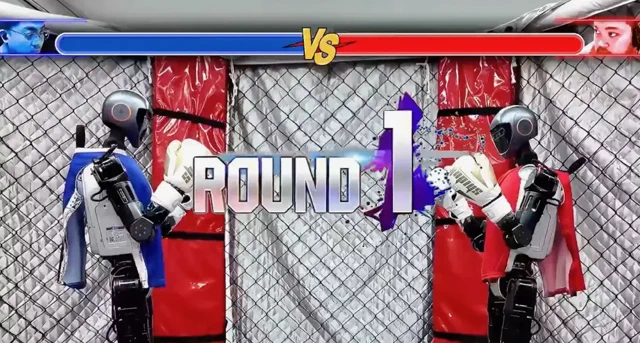 跨洲机器人拳击赛：Booster T1远程对战