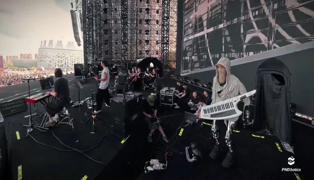 机器人震撼VOYAGEX：Adam的电子琴首秀